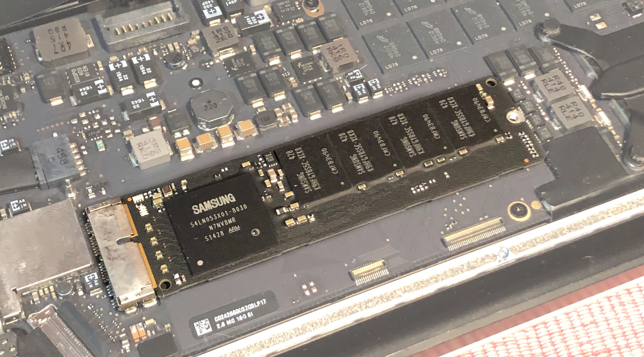 SSD on MacBook Pro